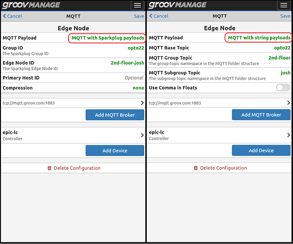 opto 04 69 68 manage local sparkplug configuration combined